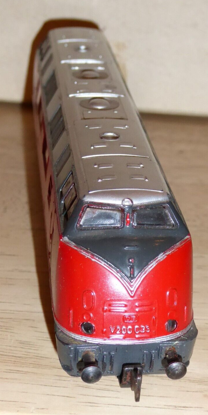 Gützold H0 Diesel V 200 035 DB Used, Well Preserved Function + Light Ok