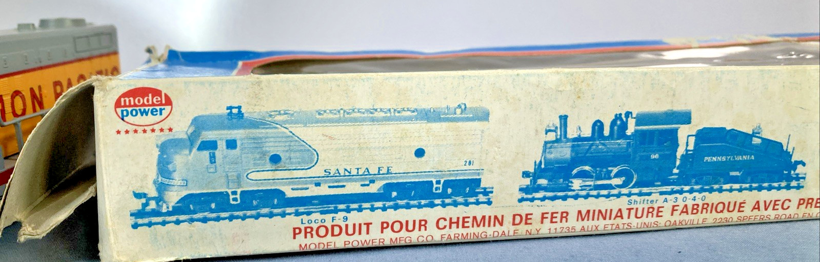 Model Power HO Scale Union Pacific #9104 Great North Train Made Yugoslavia