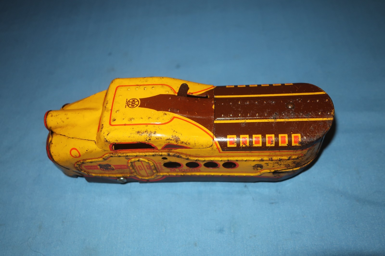 Marx M10005 Union Pacific Wind-up Clockwork Locomotive. Runs