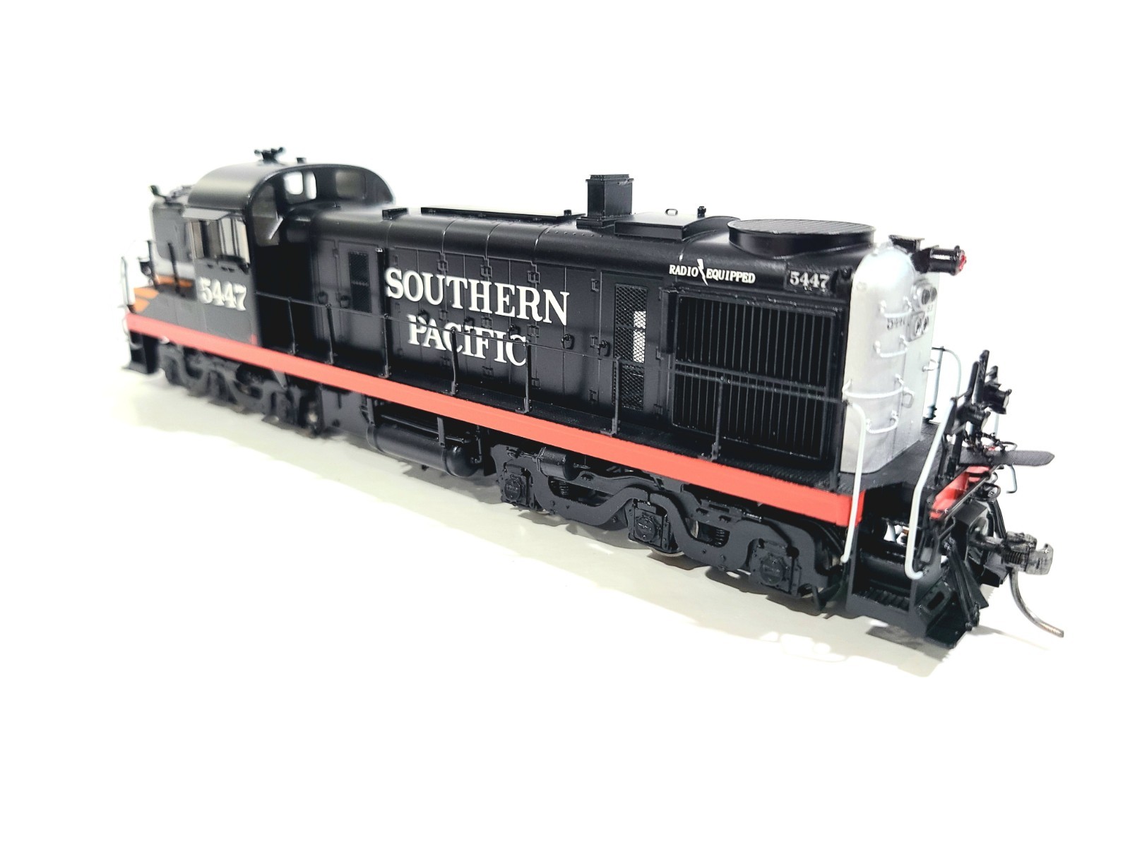 Division Point SP RSD-5 Southern Pacific Black Widow #5447 HO Brass #DP-8777