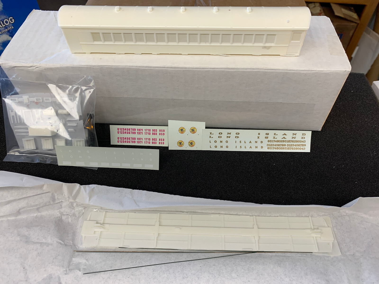 IMAGES REPLICAS HO RESIN KIT LONG ISLAND RAILROAD PING PONG COACH P-101/5010 OOP