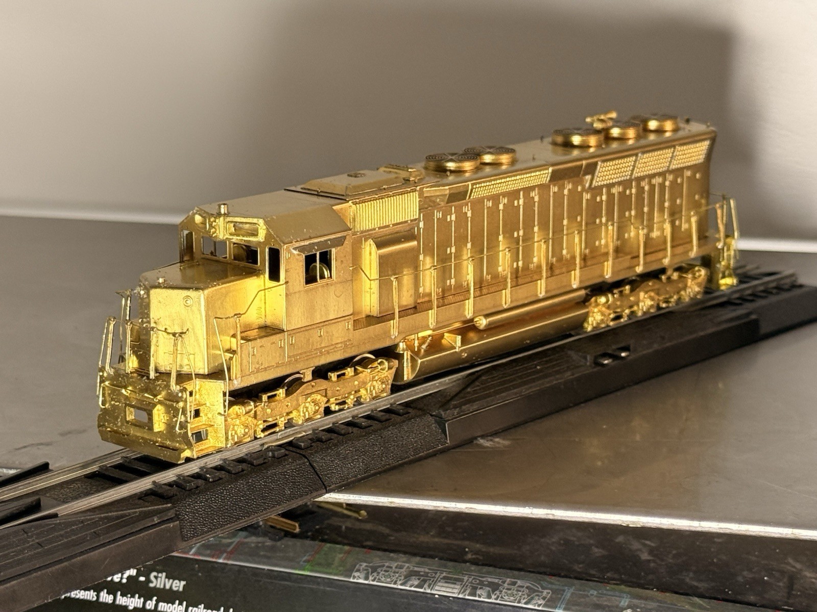 The Train Shop HO Brass SD-45 STD. Diesel Locomotive – Unpainted, Tested & NOS!