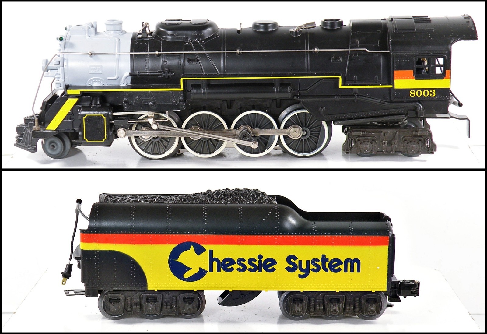 Lionel 6-8003 Chessie Steam Special 2-8-4 Steam Loco /4/ 1980