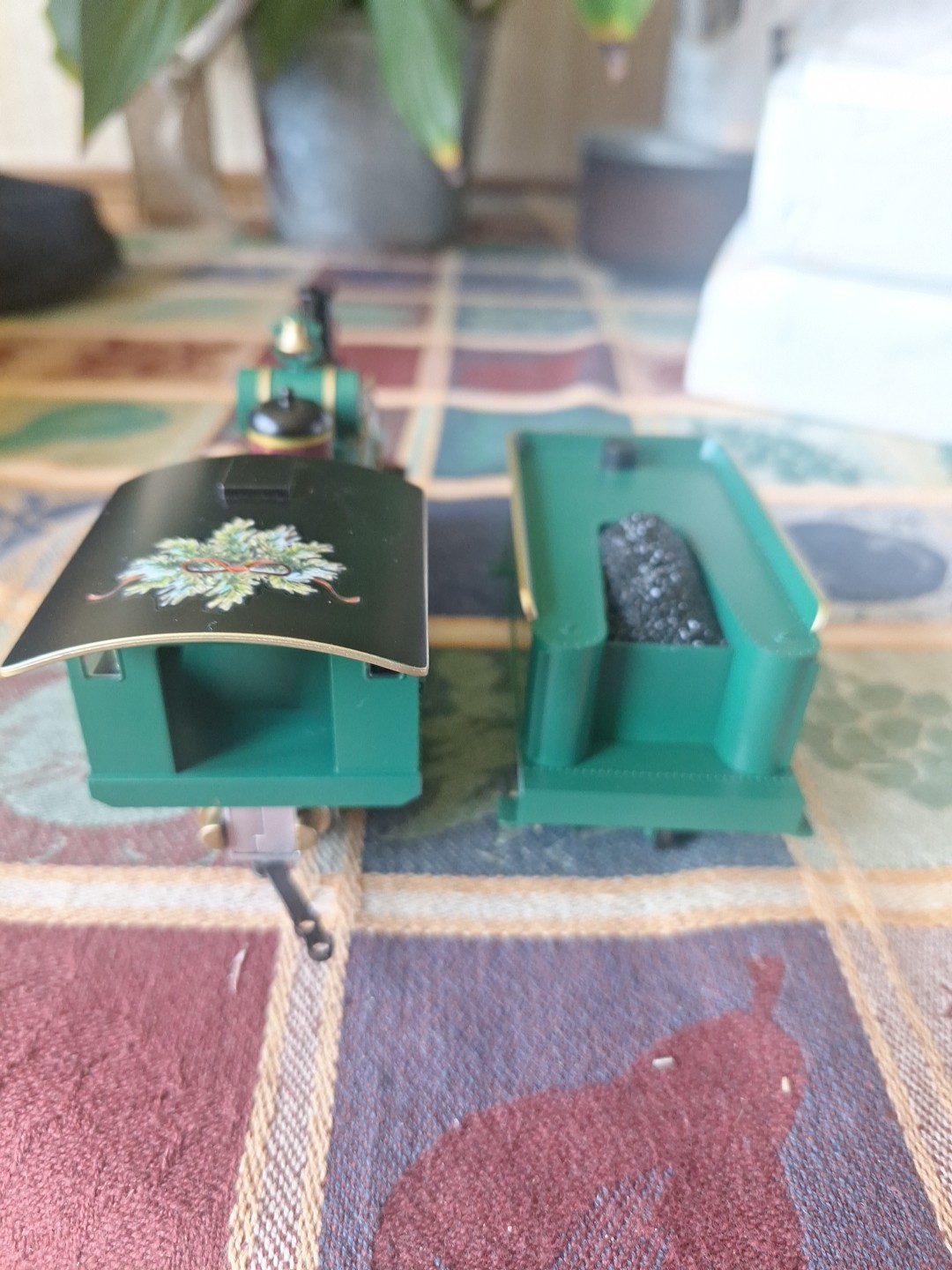 Thomas Kinkaid Hawthorne Village Christmas Express Locomotive & Tender