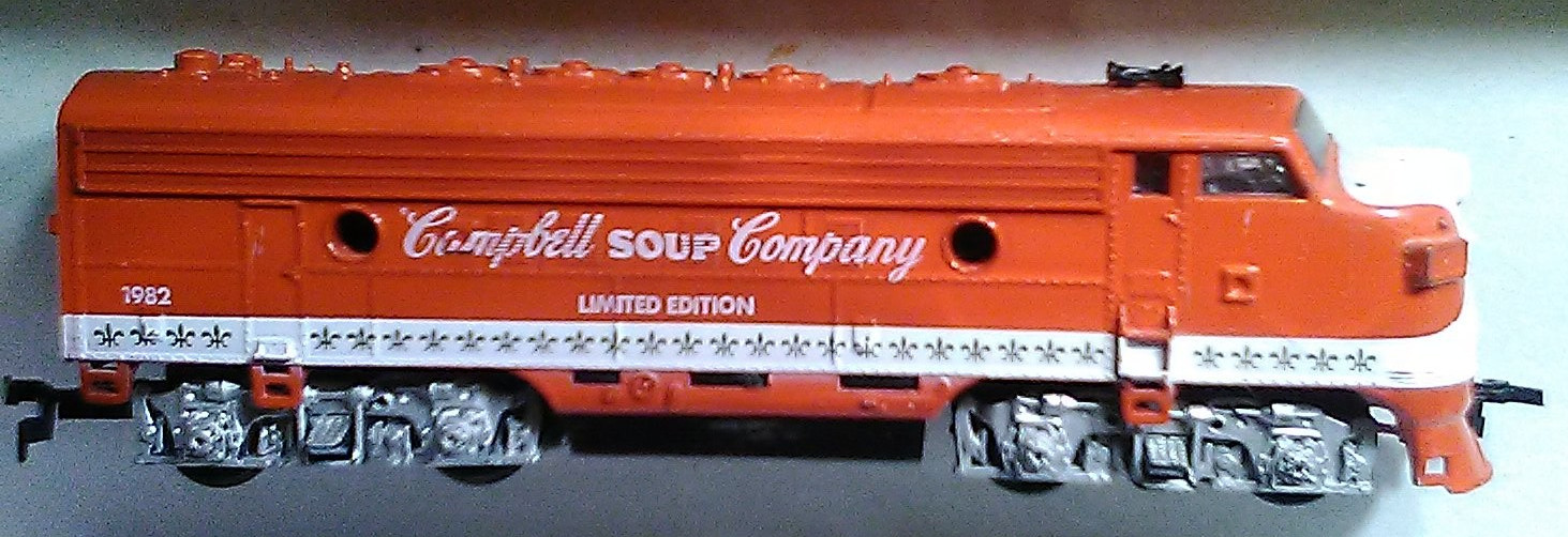 Campbell Soup Company Limited Edition HO F7 Diesel Locomotive 1982