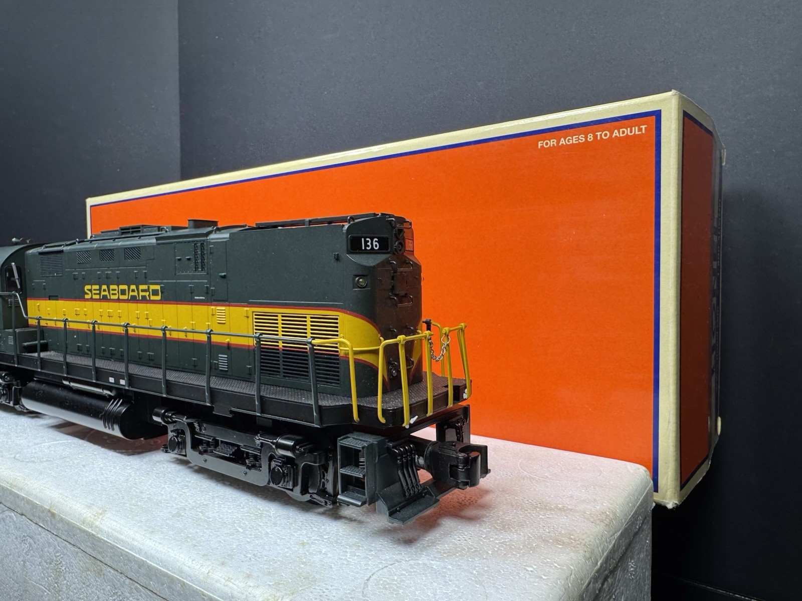 Lionel 6-28219 TMCC Seaboard Alco C-420 diesel engine #136 LNIB