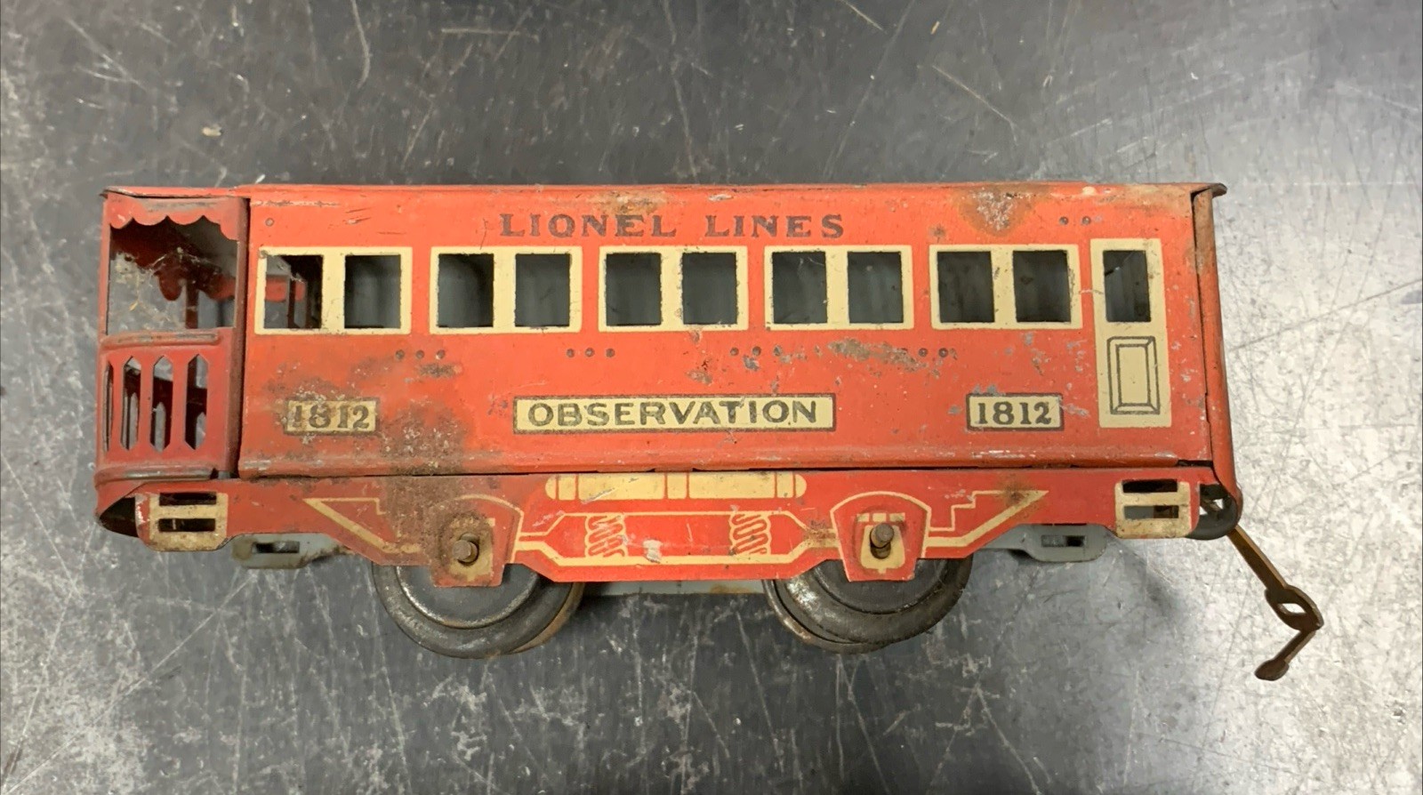 The Lionel Corporation “LIONEL JR” Locomotive + 3 Others (PARTS OR REPAIR ONLY)