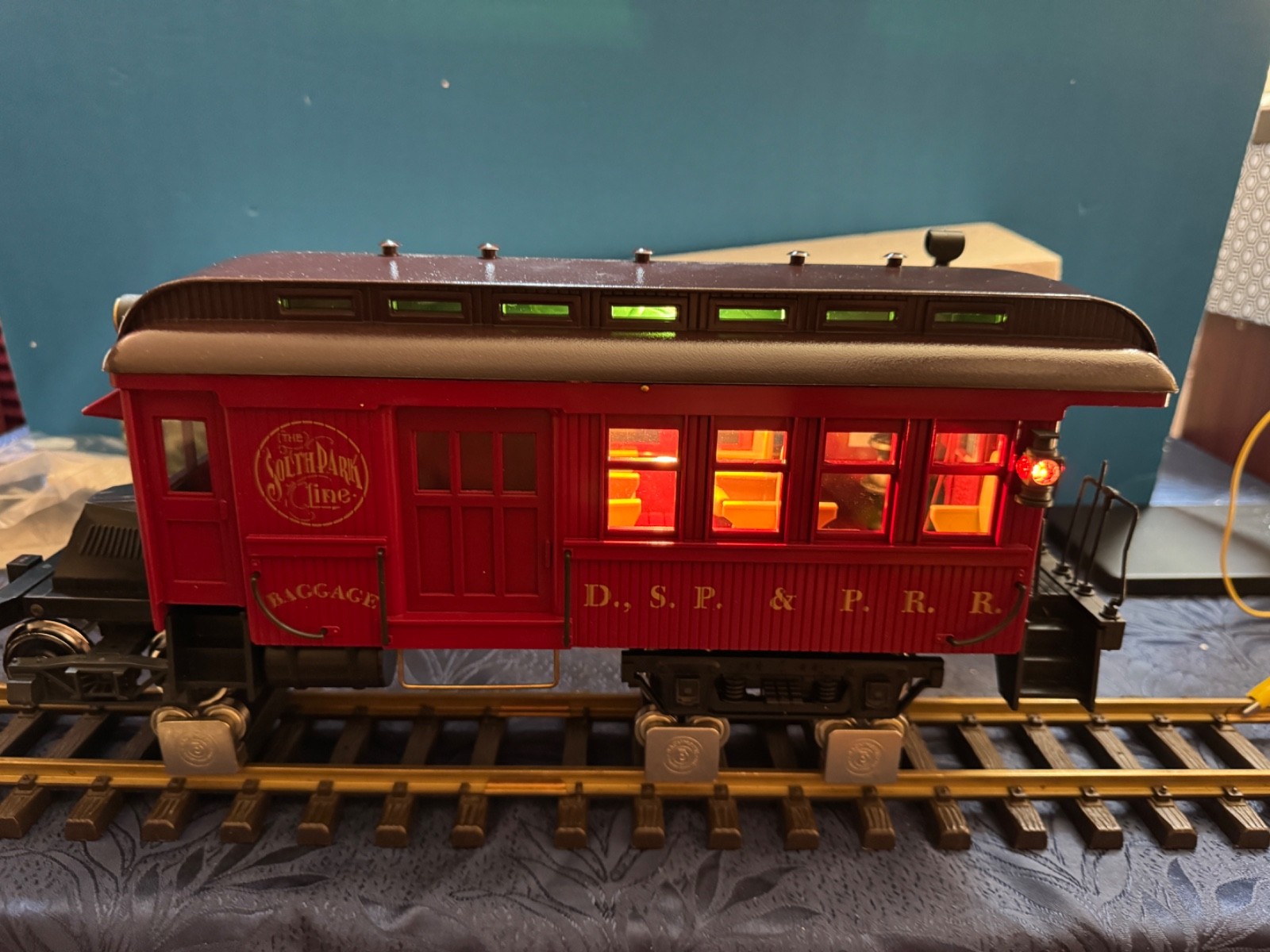 Delton 2264r D.S.P & P.R.R Railbus Baggage Car