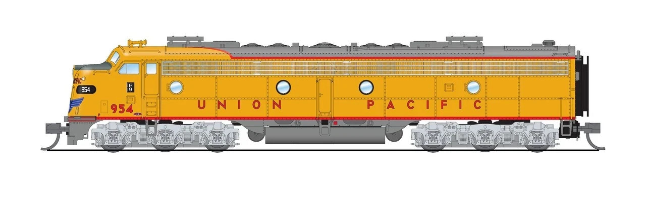 Broadway Ltd.#8826 N UP EMD E9 A/B Units-Diesel Loco w/Sound/DC/DCC #954/96B~NEW