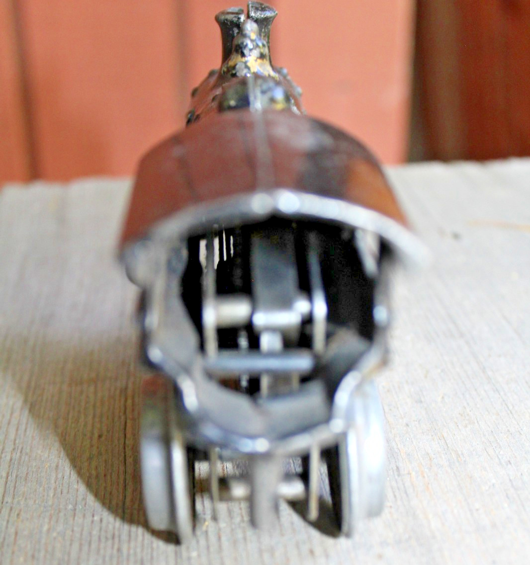 Ives Prewar O Gauge #2 Cast Iron Windup Locomotive RUNS b2