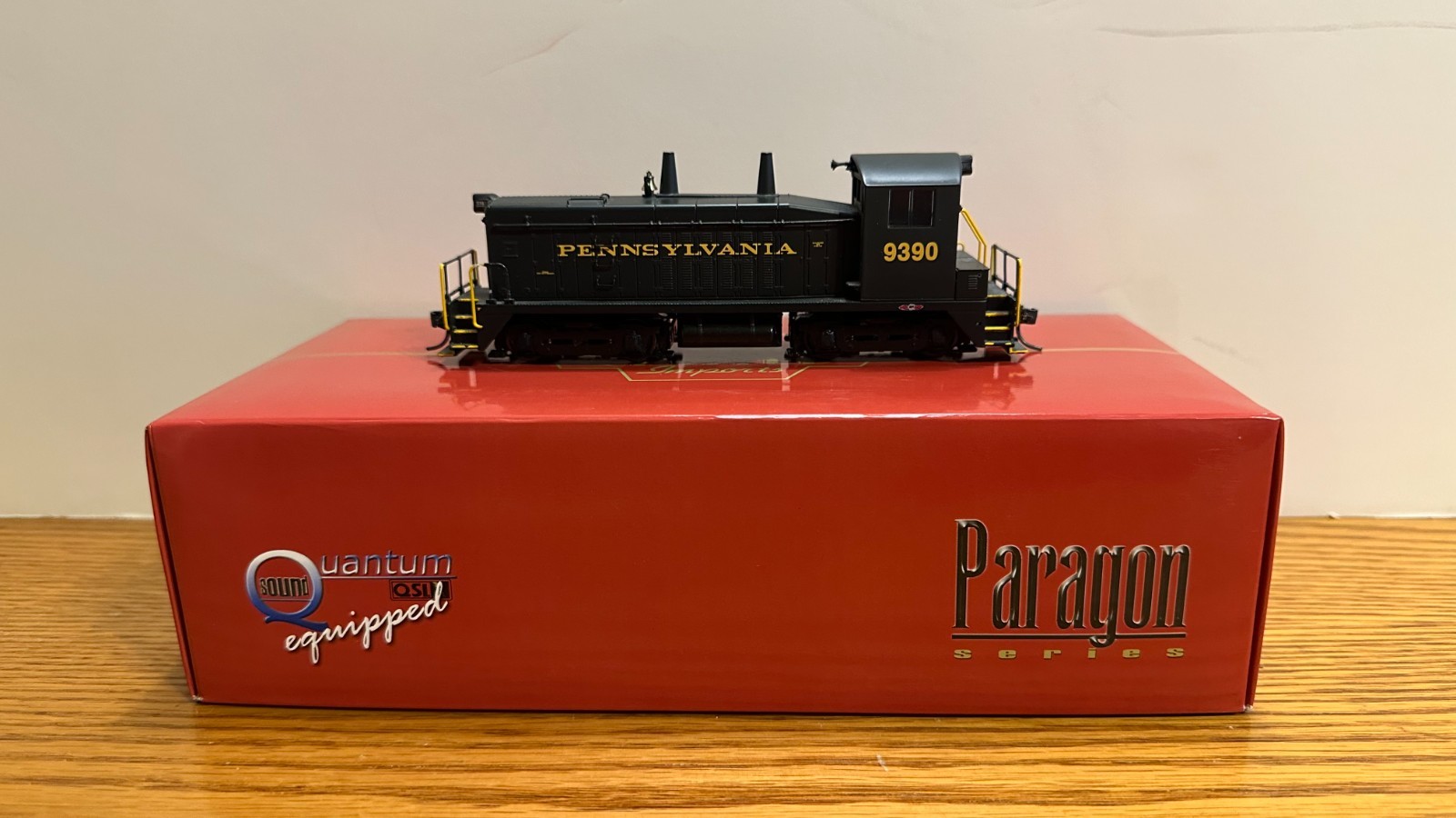 Broadway Limited Imports HO Scale PRR SW7 #9390 W/ QSI Upgrade Chip