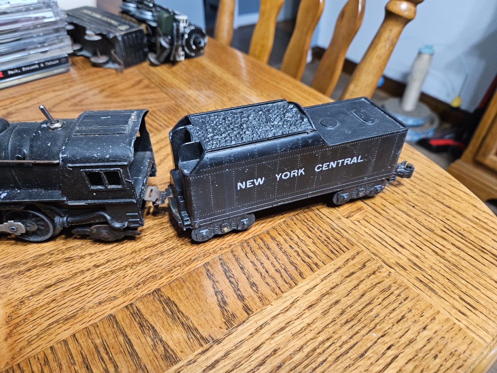 Marx 999 Locomotive and Tender Tested See Description. Runs