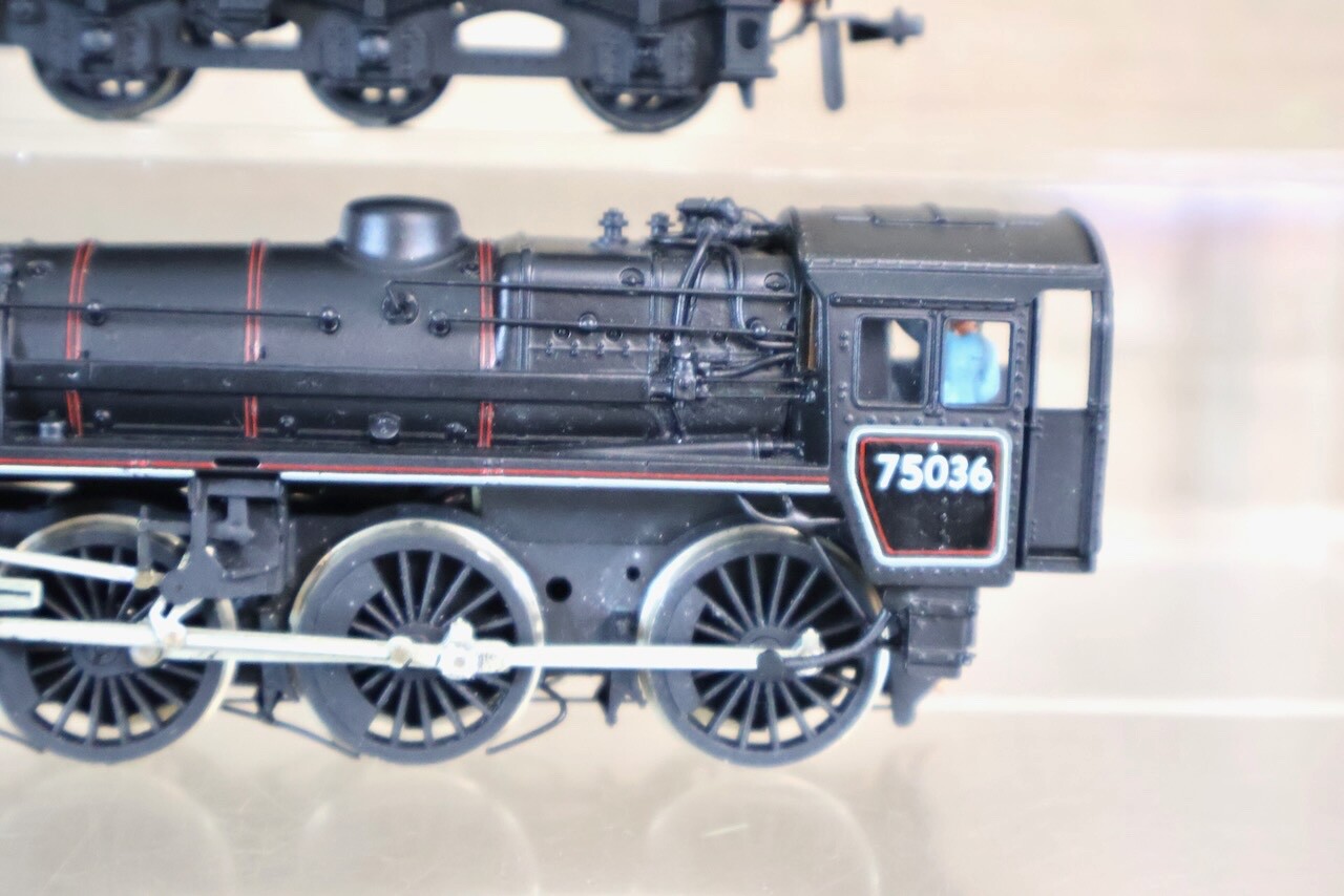 COMET MAINLINE KIT BUILT BR 4-6-0 STANDARD CLASS 4MT LOCO 75036 PORTESCAP ol