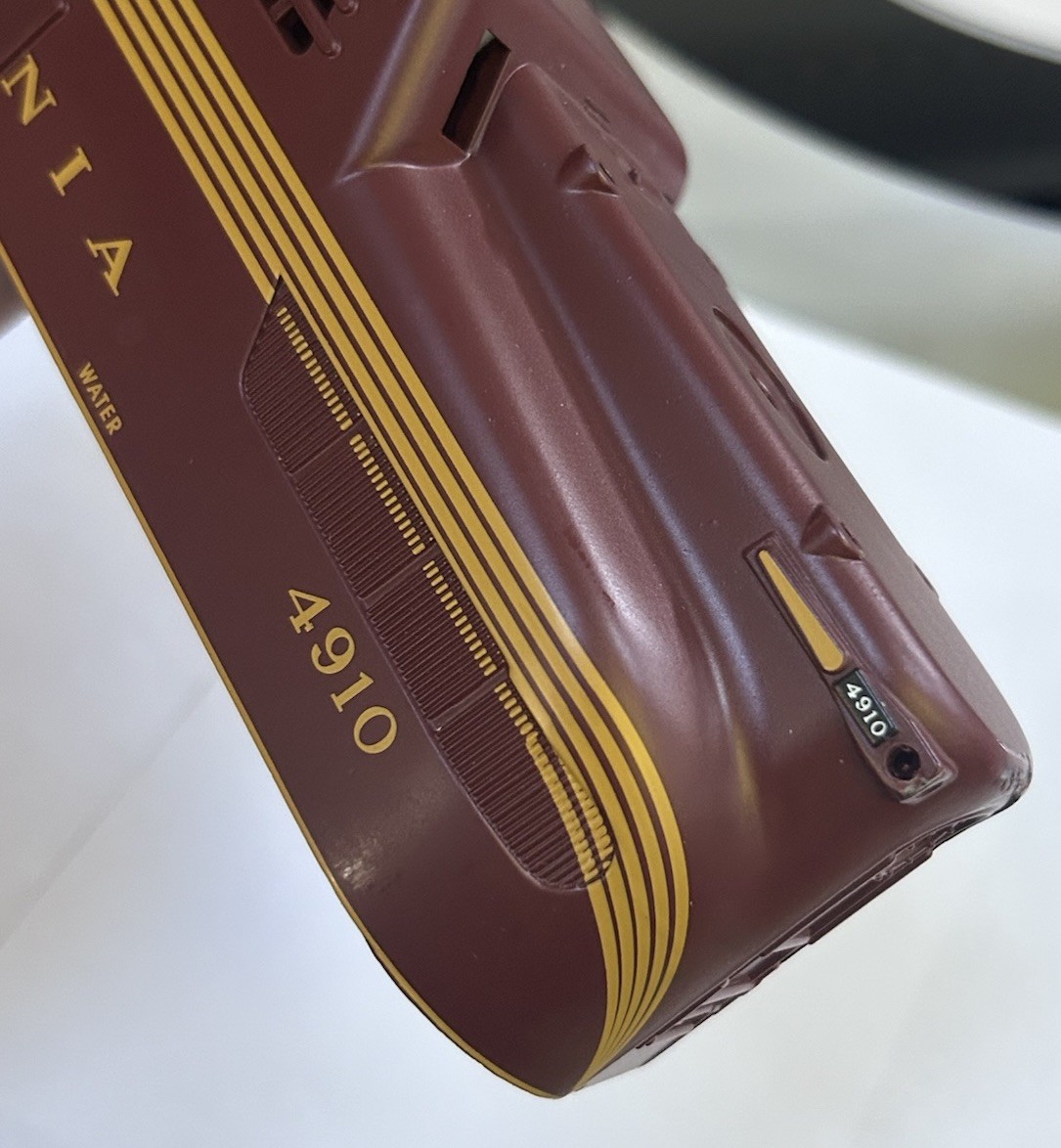 MTH O Scale 4910 GG-1 Shell Pennsylvania Diecast In Tuscan