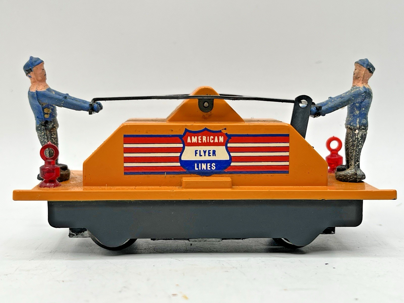 Gilbert American Flyer S Gauge 740 Handcar – Runs & Nice Shell But Doesn’t Pump