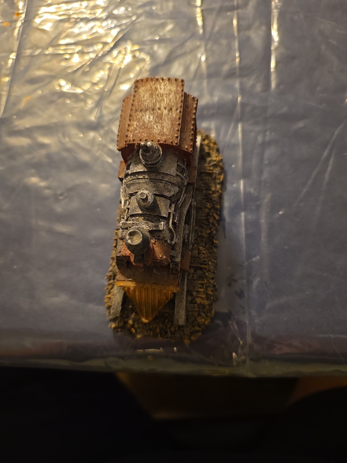 HERCO Gigt Professional Made Sculptured In Metal Of 0 6 0 Steam Locomotive