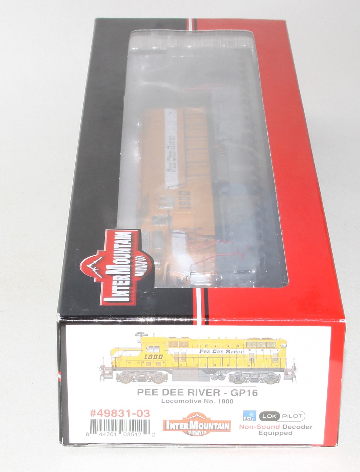 InterMountain IMRC GP16 Pee Dee River PDRR 1800 Factory DCC HO Scale