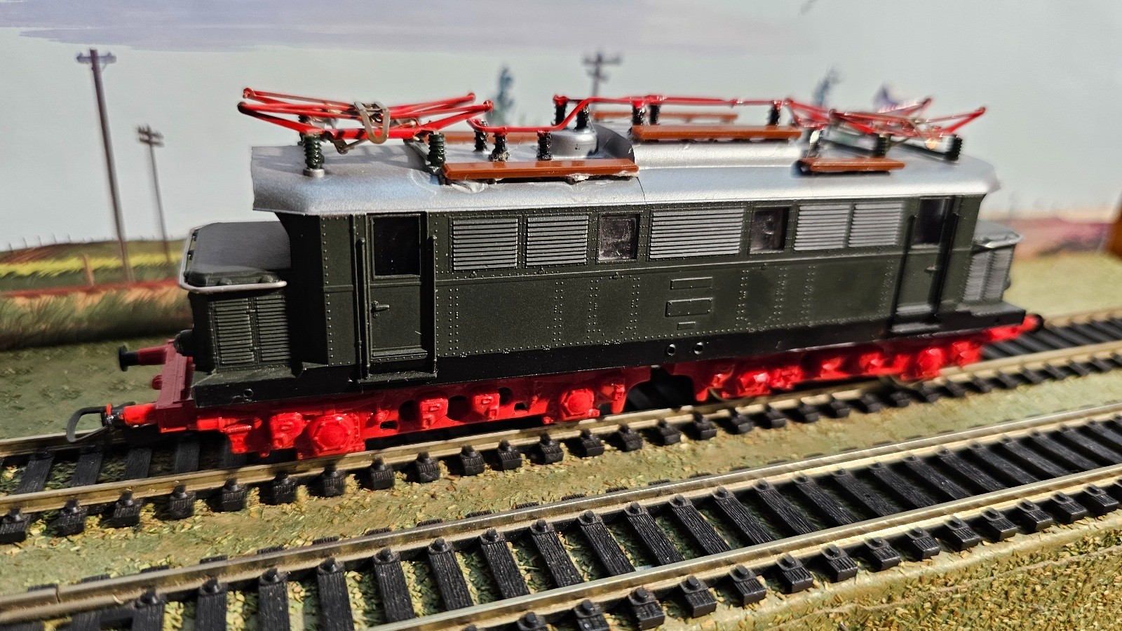 PIKO 6201 DB CLASS BR E44 131 ELECTRIC E-LOK LOCOMOTIVE with TWIN MOTORS & LED’s