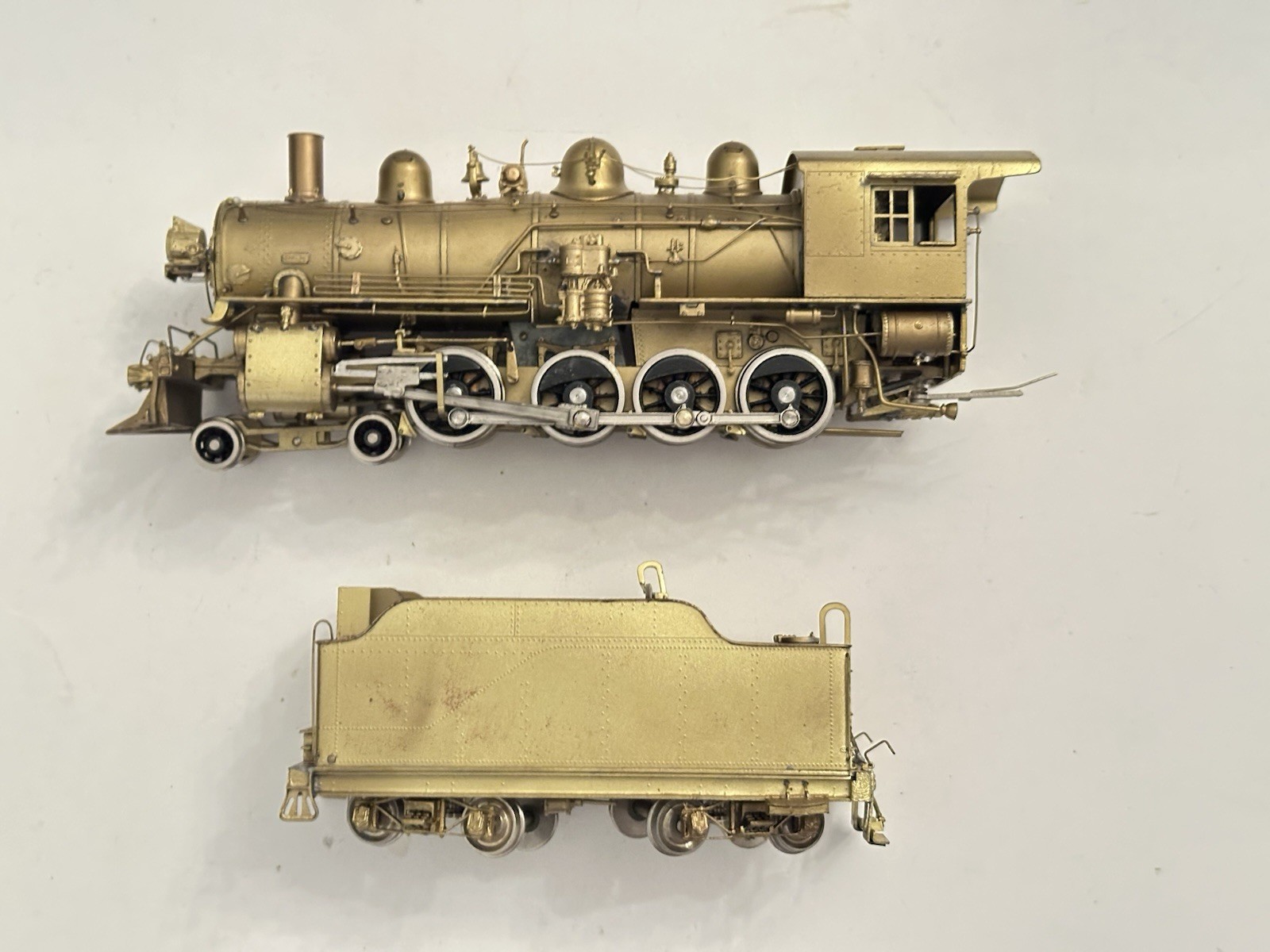 Pacific Fast Mail HO NORTHERN PACIFIC X 4-8-0 BRASS STEAM LOCOMOTIVE