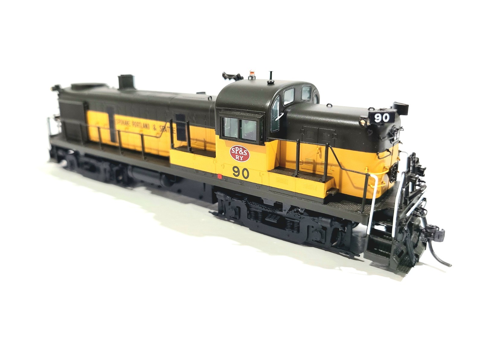 Overland OMI SP&S Alco RS-3 Spokane Portland Seattle #90 HO Brass #087010117.2