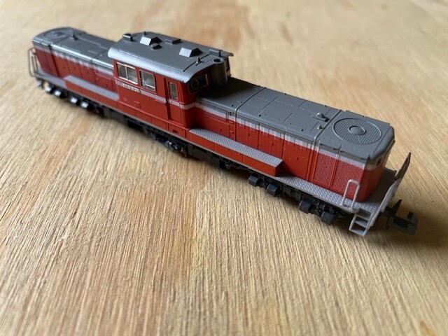 KATO N SCALE JAPANESE JR DD51 HEAVY DIESEL LOCO IN ORIGINAL PACKAGING.