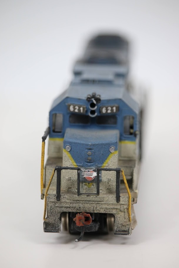 HO Scale Custom Weathered Life-Like GP38 D&H Dummy #7301