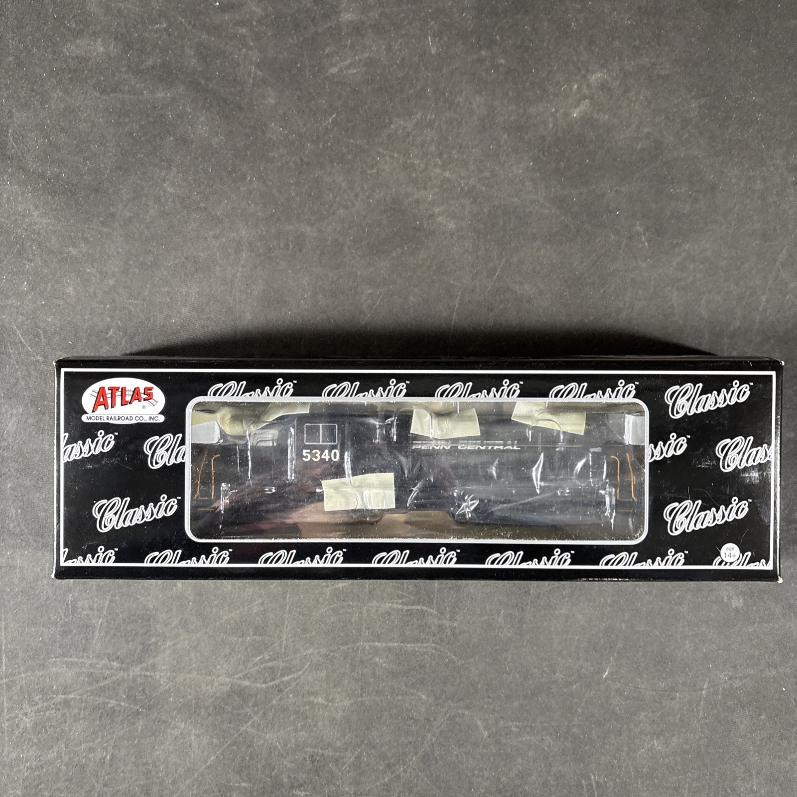 ATLAS CLASSIC SILVER LOCOMOTIVE HO RS-3 LOCOMOTIVE PENN CENTRAL #5340 #10001301