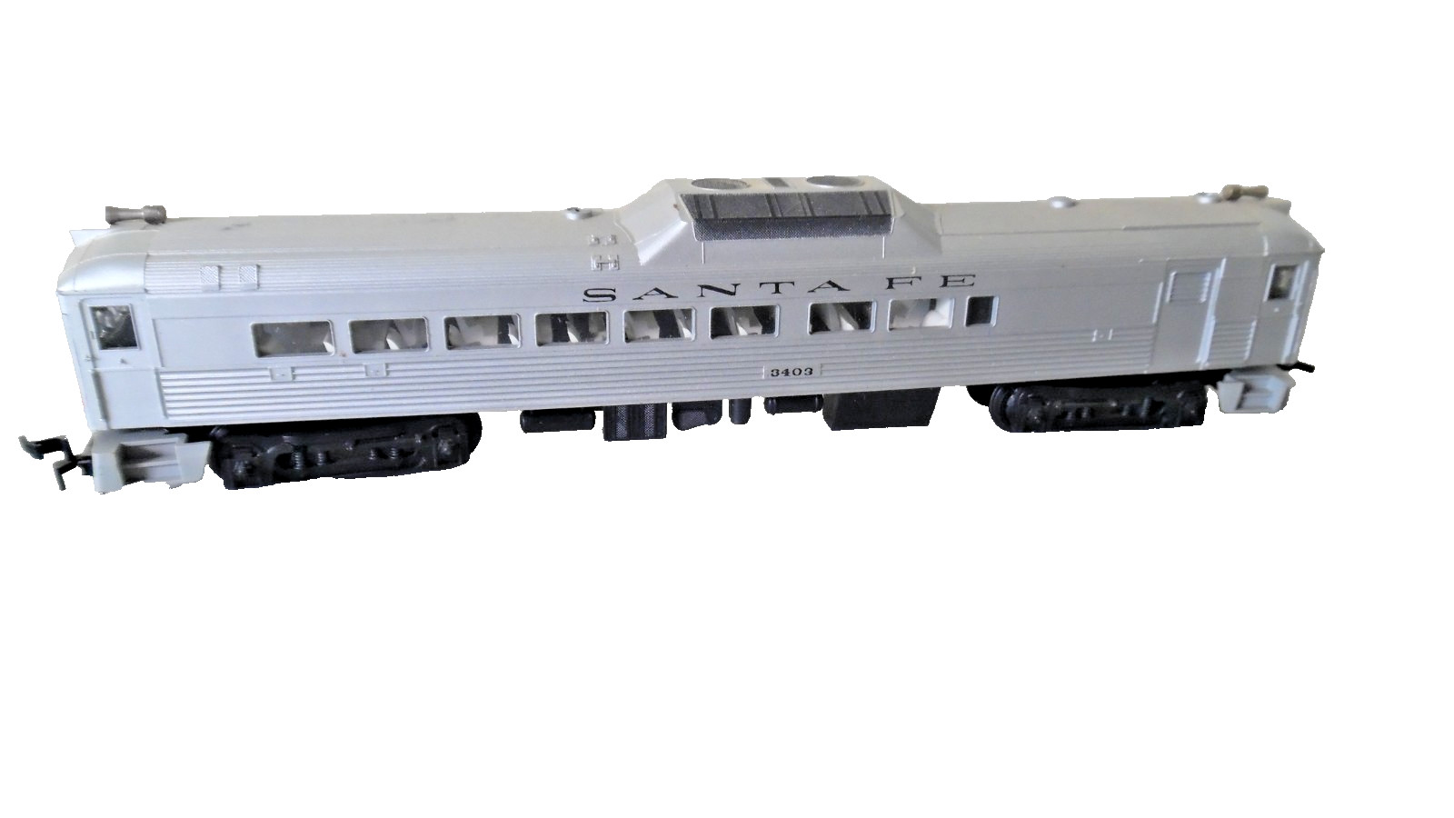 ATT Santa Fe 3403 Unpowered Ho RDC Budd Car -Used
