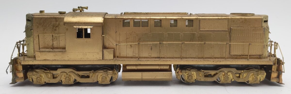 Alco Models D-124H HO Scale BRASS Alco DL-702 Diesel Locomotive/Box
