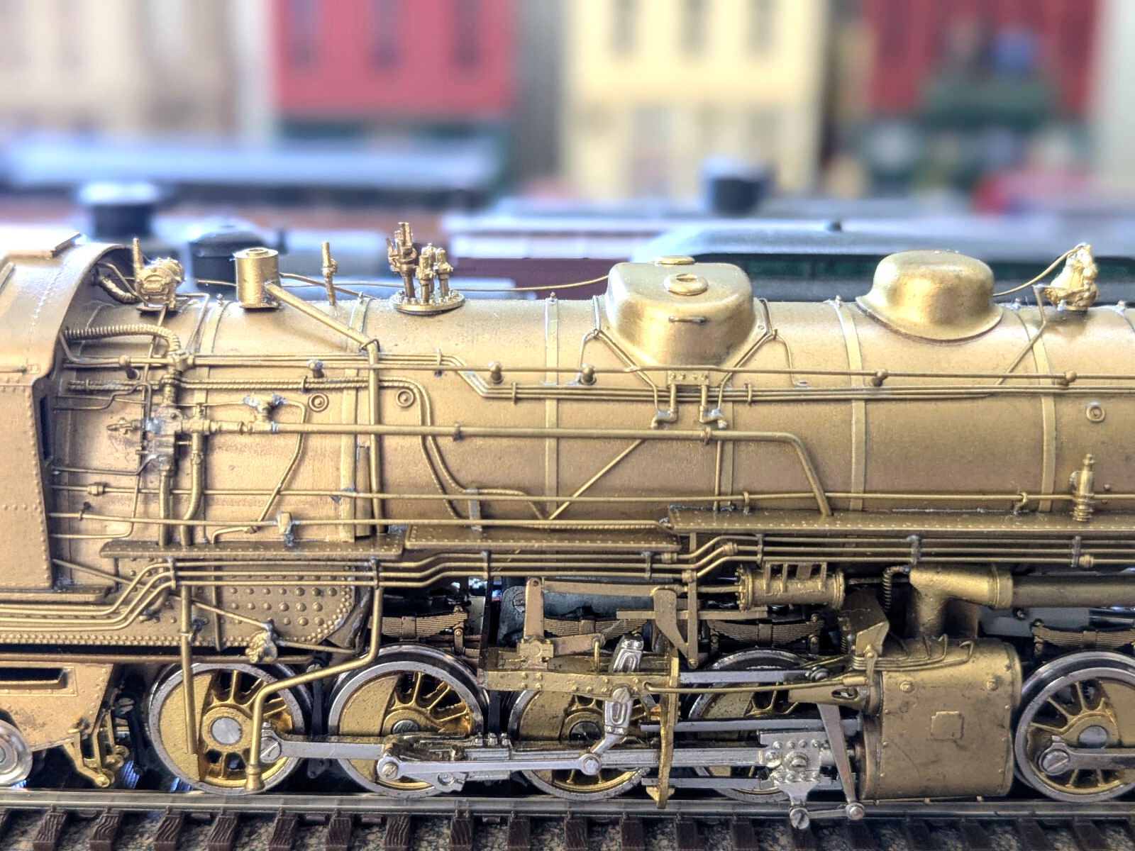 **1 OF ONLY 100! HALLMARK BRASS MP 4000 CLASS 2-8-8-2 HO **CAN MOTOR *RUNS G@@D!