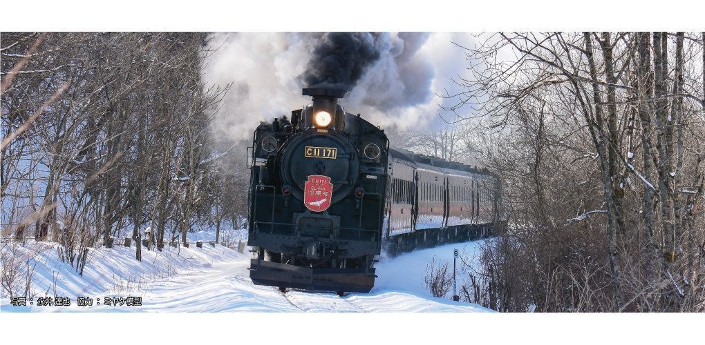 KATO N Gauge 2021-1 C11 171 JR Hokkaido Tourist Steam Locomotive Model