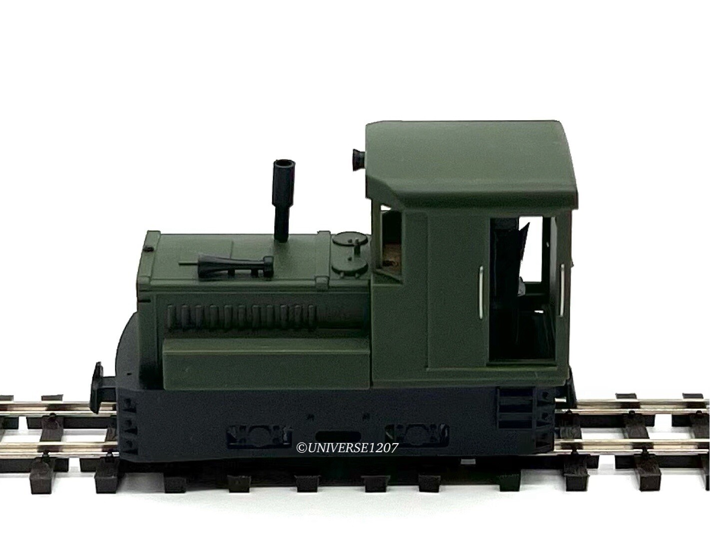 OO9 MinitrainS 2051 Plymouth Diesel Locomotive Black/Green Narrow Gauge 009 HOe