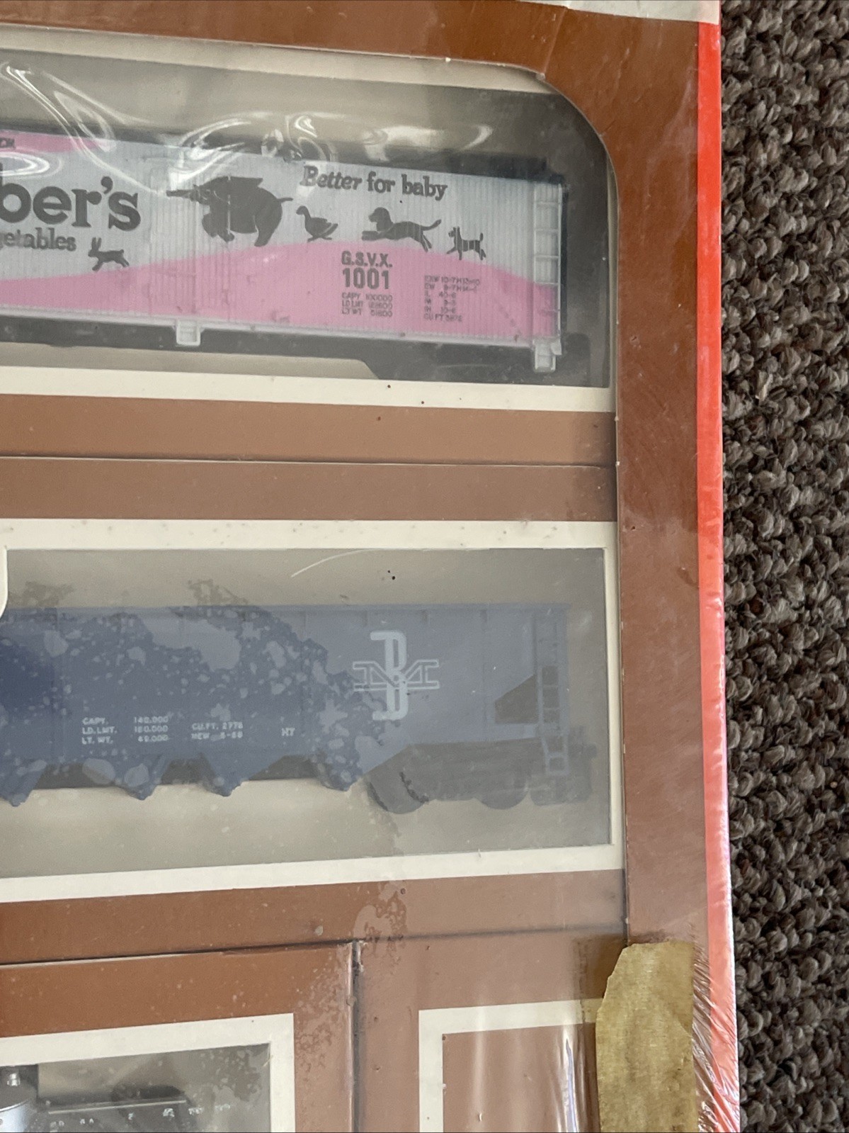 Vintage 1980s Tyco HO Union Pacific Steam Locomotive Train Set Boxed 4073