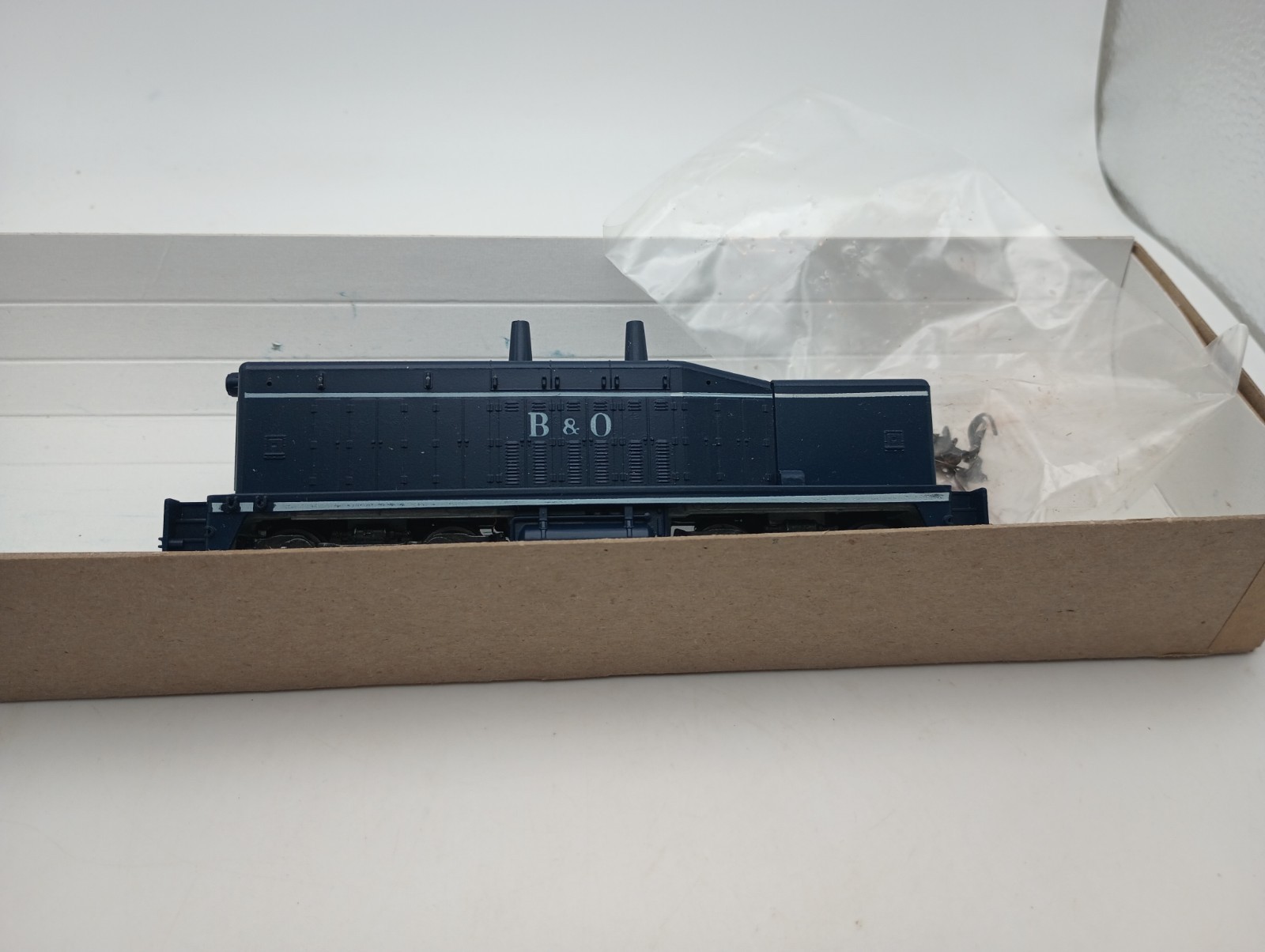 HO Athearn #4034 Baltimore And Ohio SW-1500 RTR Calf diesel locomotive