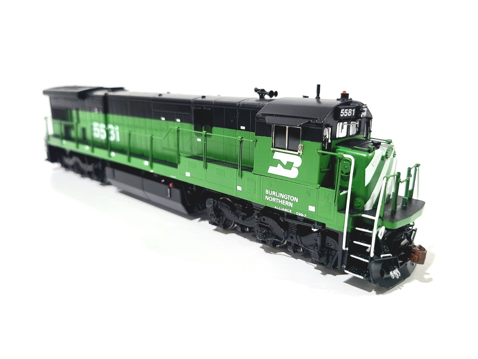 Overland OMI BN GE C30-7 Burlington Northern #5581 HO Brass Model #5725 CP
