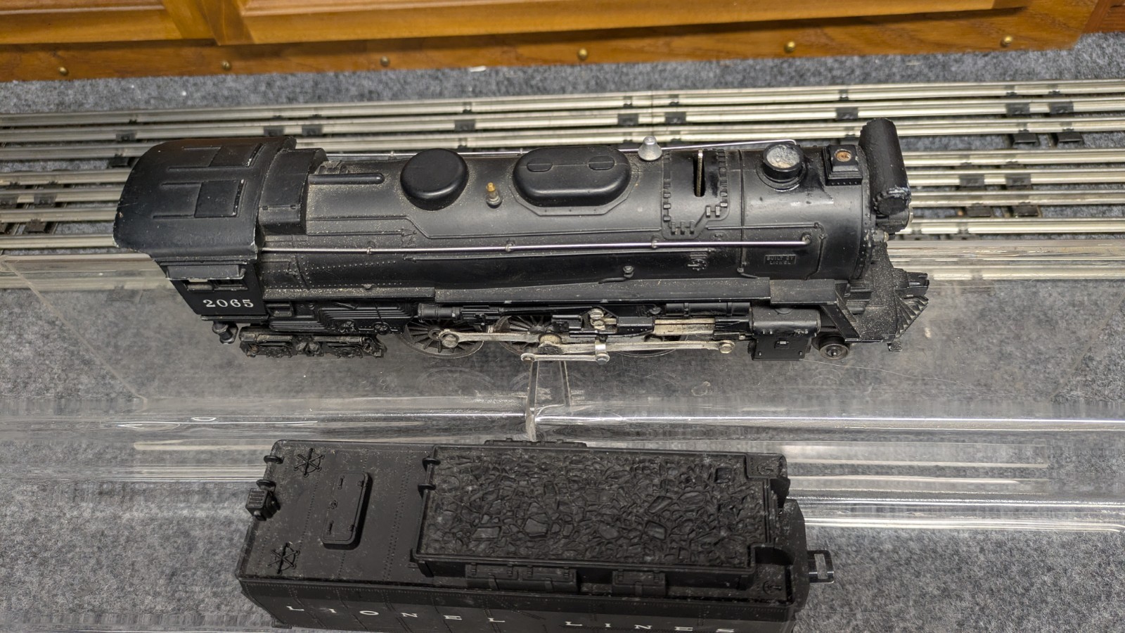 Lionel Postwar O Gauge 2065 Hudson Steam Locomotive & 6026W Tender – Tested