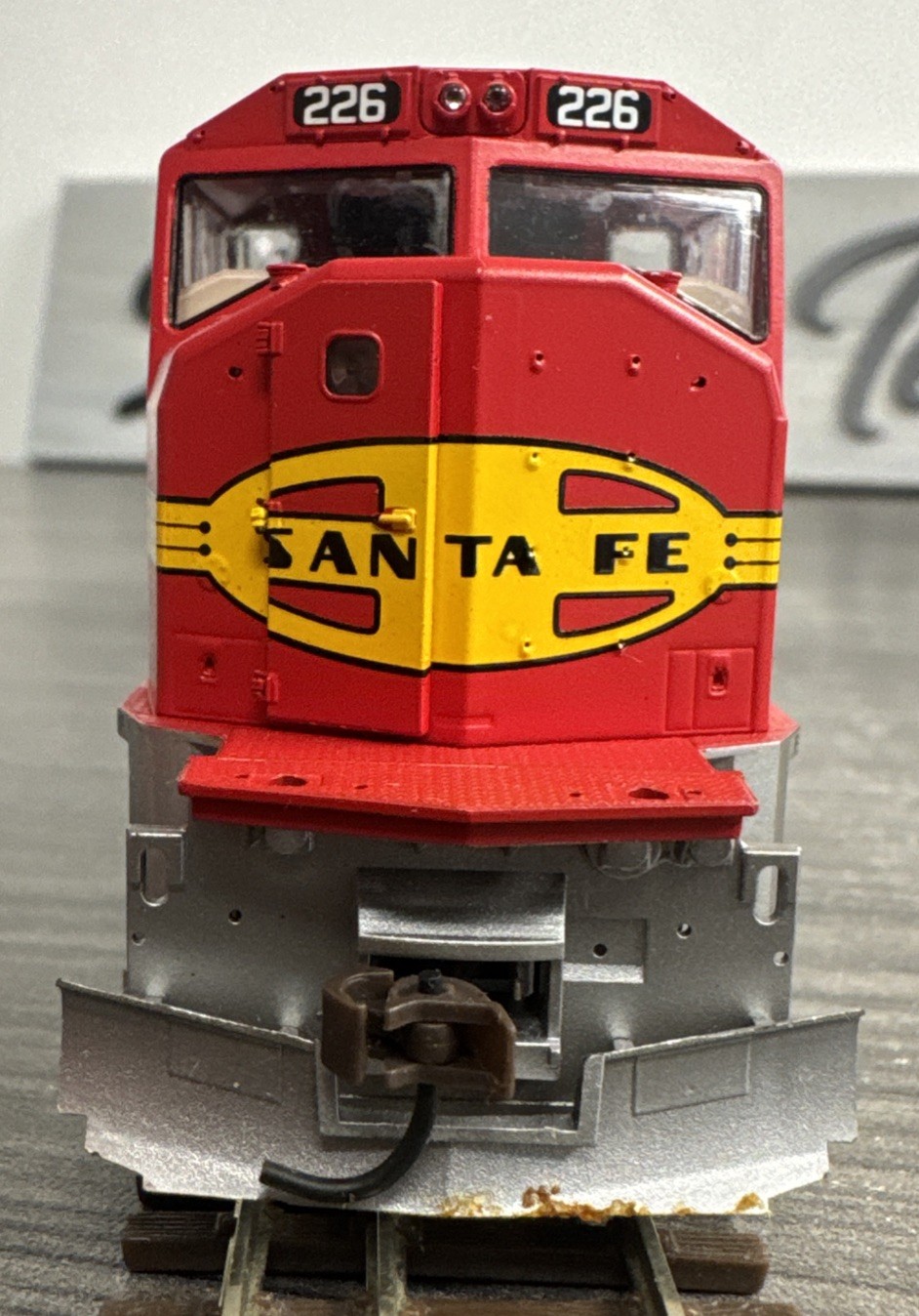 Athearn Genesis HO #G6137 Santa Fe SD75M Diesel Locomotive #226 LNIB & Tested!