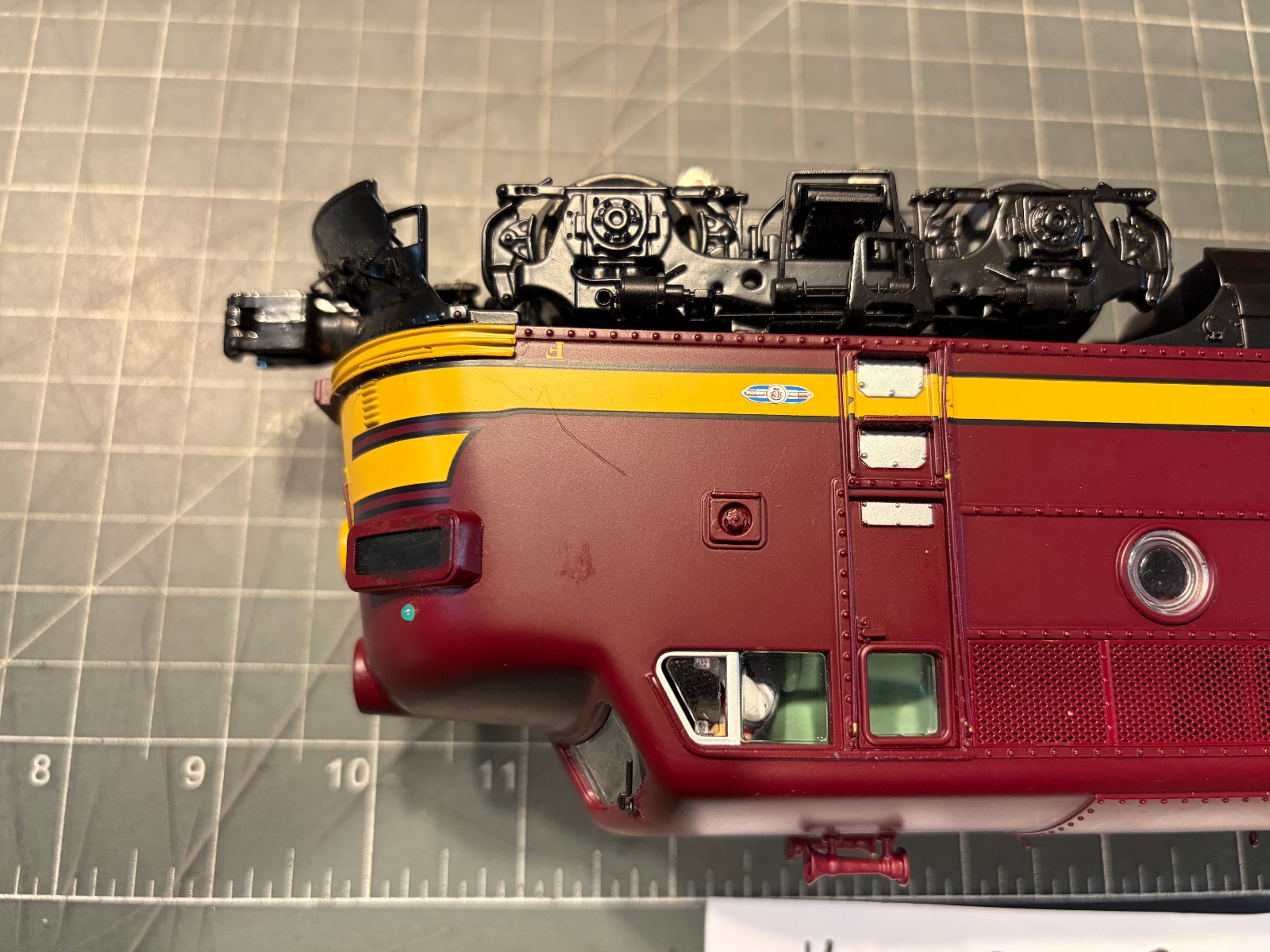 MTH O Train SOO F3 DIESEL 201A MASTER POWER LOCOMOTIVE from ABA 20-20404-1 Set C