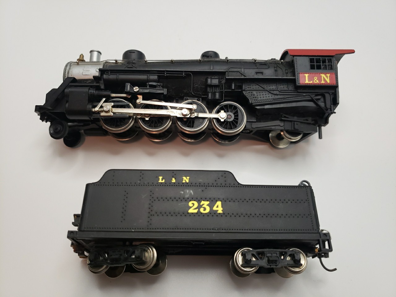 HO Mehano L&N Louisville & Nashville 2-8-2 #234 Project