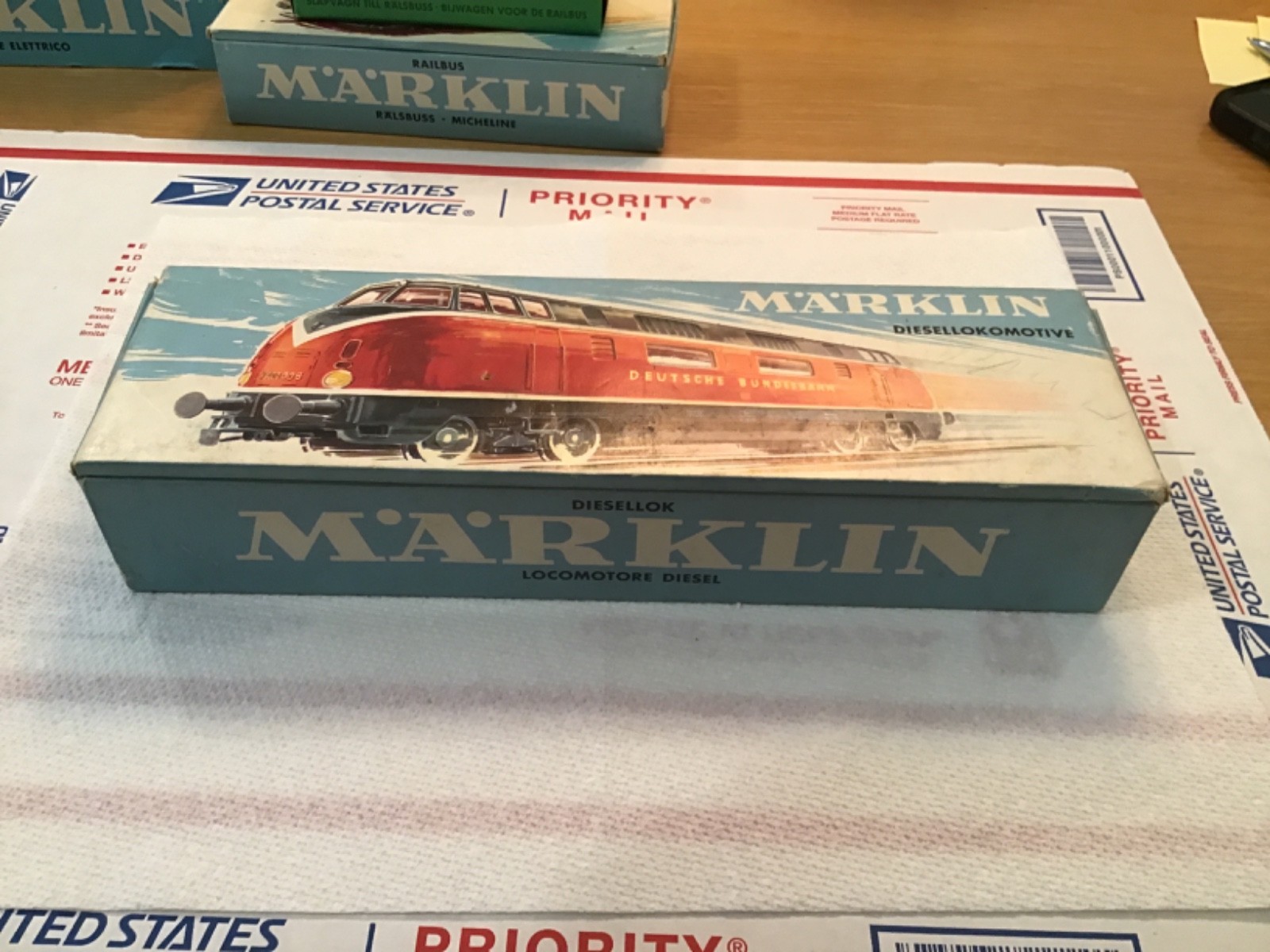 Marklin 3021 HO Diesel DB Locomotive Boxed