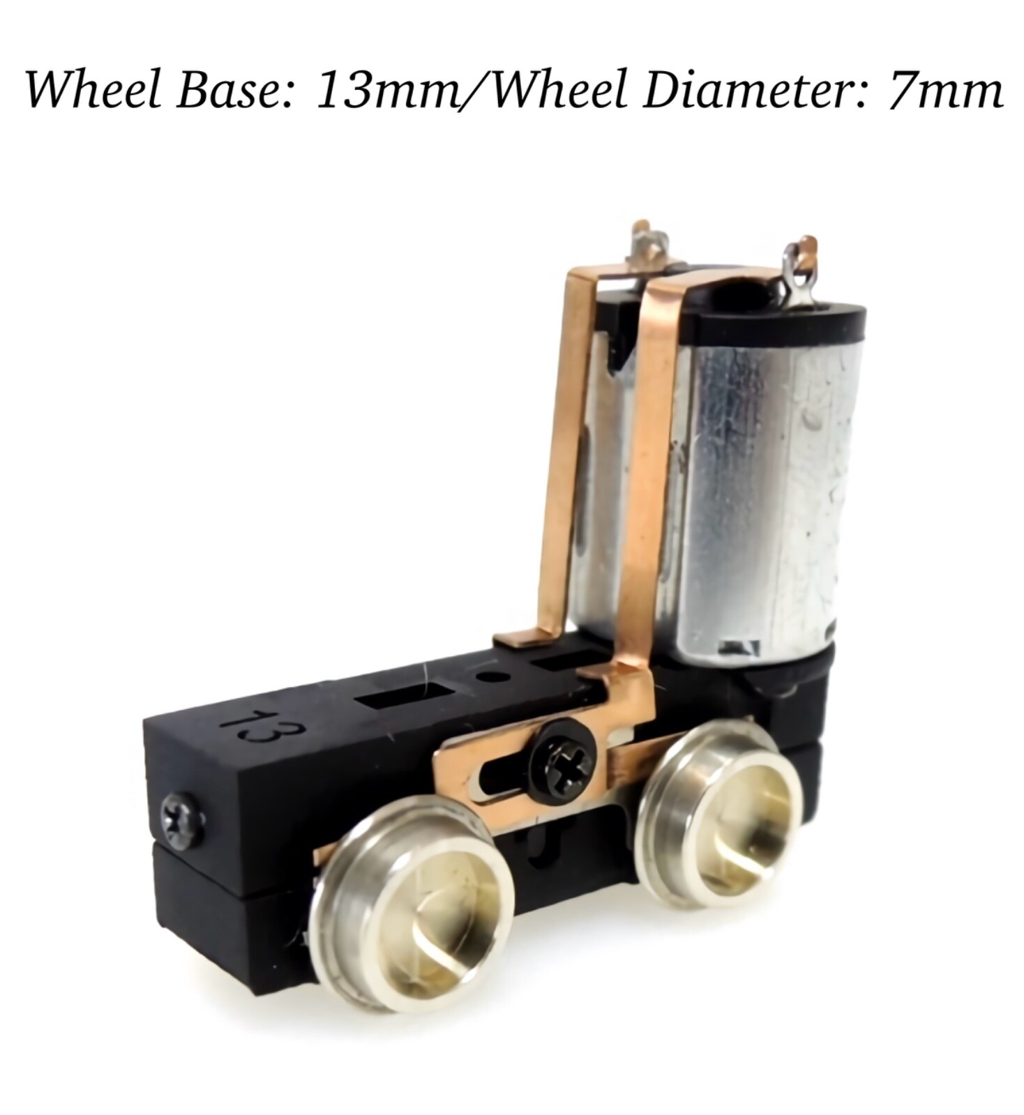 N/HOn30/HOe/J-Narrow/009/On18/O9 Scale/Gauge Power Drive Unit Wheel 13mm/7mm H0e