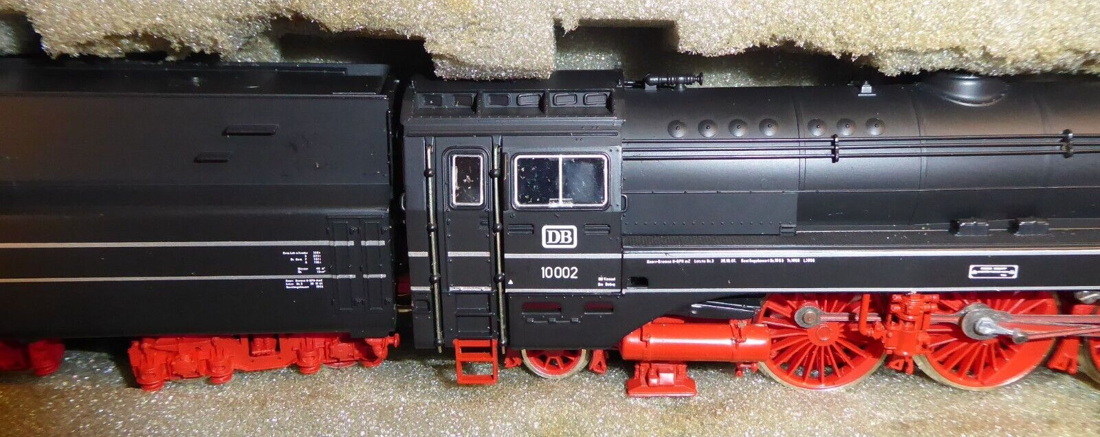 Rivarossi 1382 H0 Steam Locomotive Br 10 002 DB Epoch 3 sehr gut erhalten Boxed