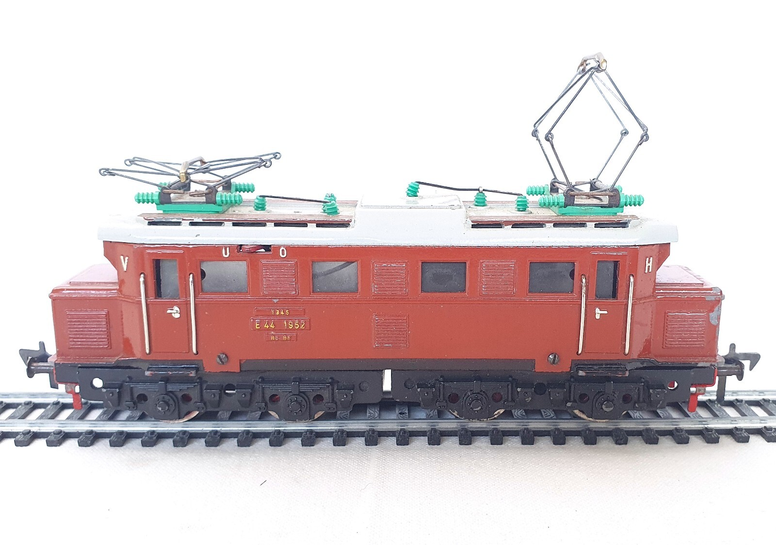 Fleischmann DC HO 1:87 Sweden SJ E44 ELECTRIC LOCOMOTIVE Diecast Metal Boxed`50