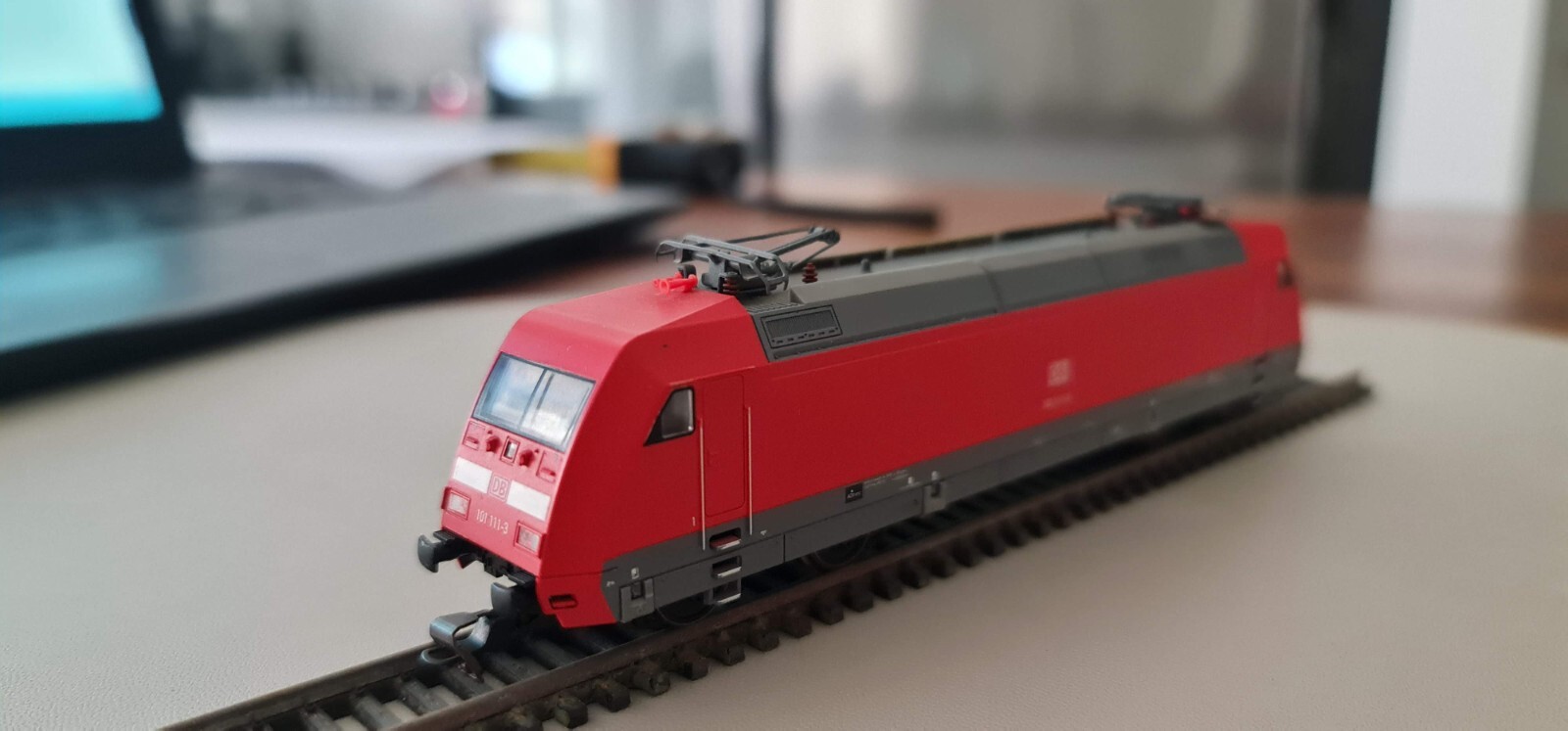 Electric locomotive class 101 of the DB AG by TILLIG used in great condition