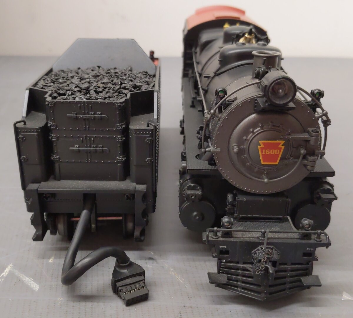MTH 20-3038-1 O Pennsylvania 4-4-2 Atlantic Steam Locomotive & Tender #1600 w/PS