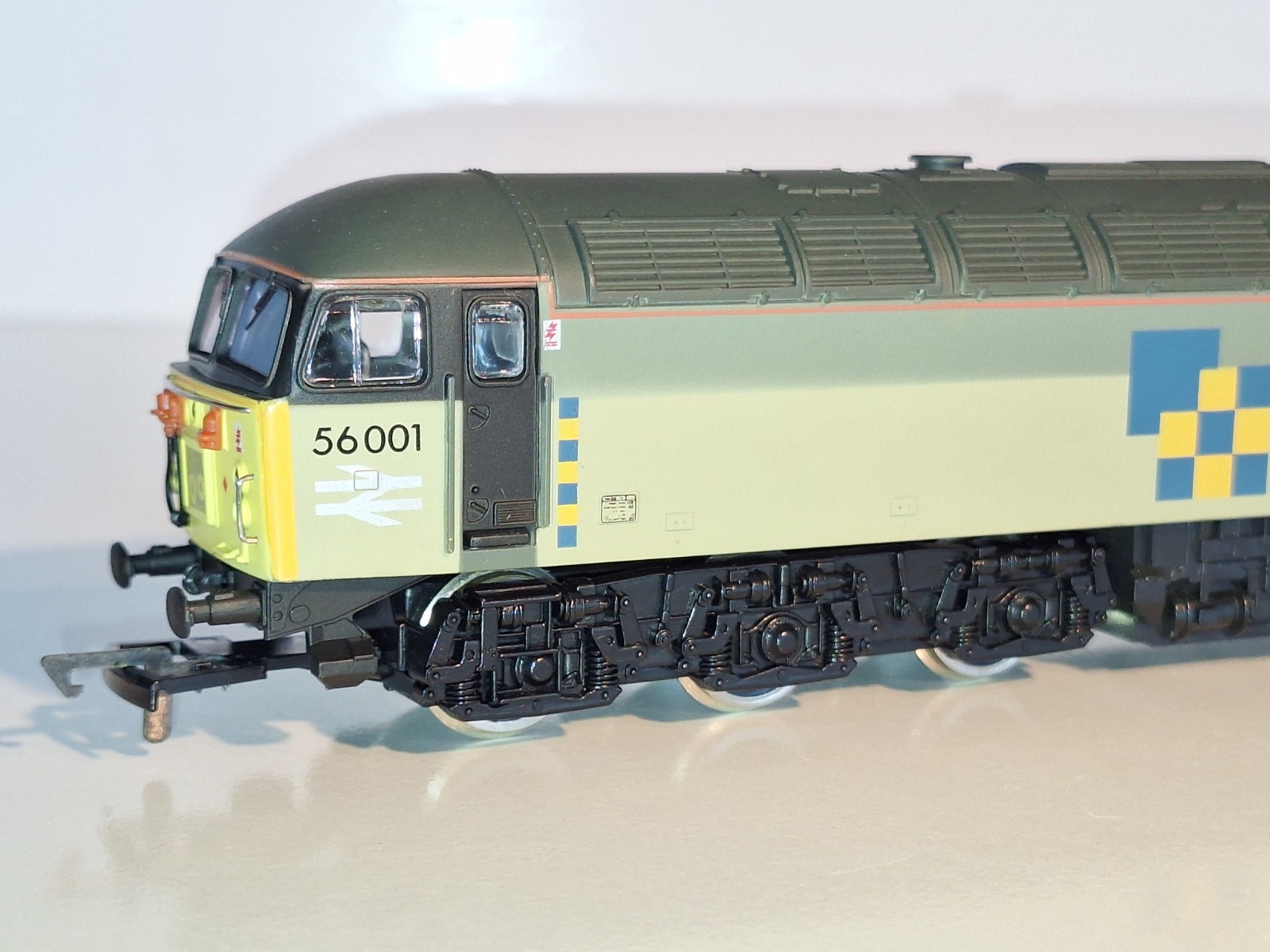Dapol D80 Class 56 Diesel 56001. New Old Stock. Mint Cond. 2 Rail DC. Boxed. OO