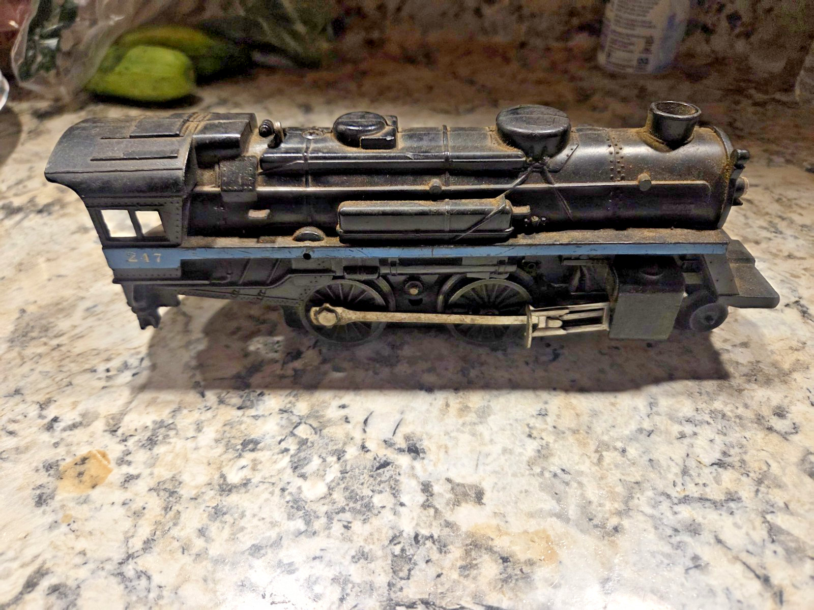 Lionel #247 ‘Blue Stripe’ Postwar Steam Engine Untested parts or repair