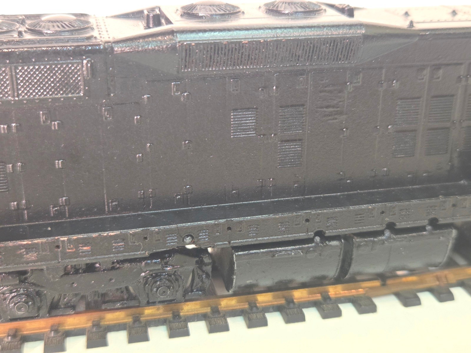 Vintage HO Scale ATHEARN SD7 Diesel Locomotive 6-Axle Drive / Kadee / was PRR