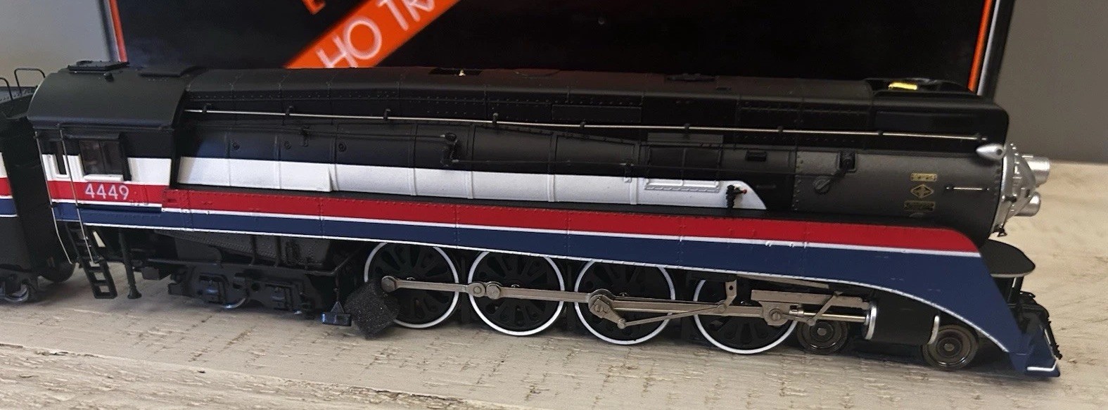 HO MTH 4-8-4 American Freedom GS-4 Steam Engine #4449 DCC Sound