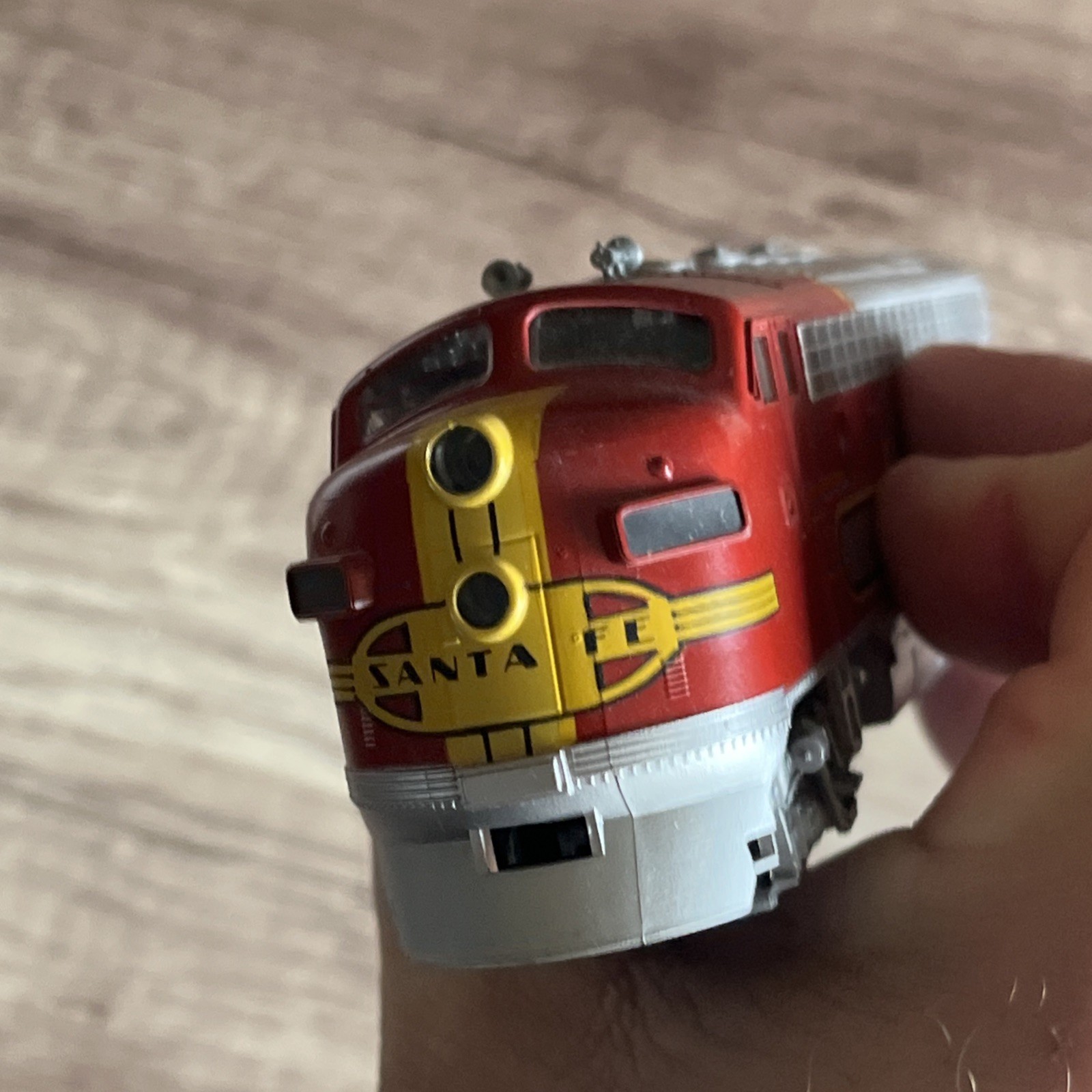 HO Stewart Hobbies 9170 Santa Fe F7A Powered Diesel Locomotive Engine Tested